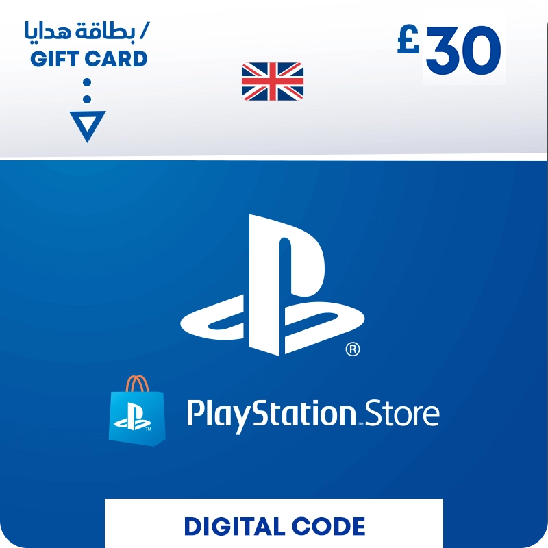 PSN CARD 30 [PSN Code - UK account]  for sale in Egypt from Games2Egypt