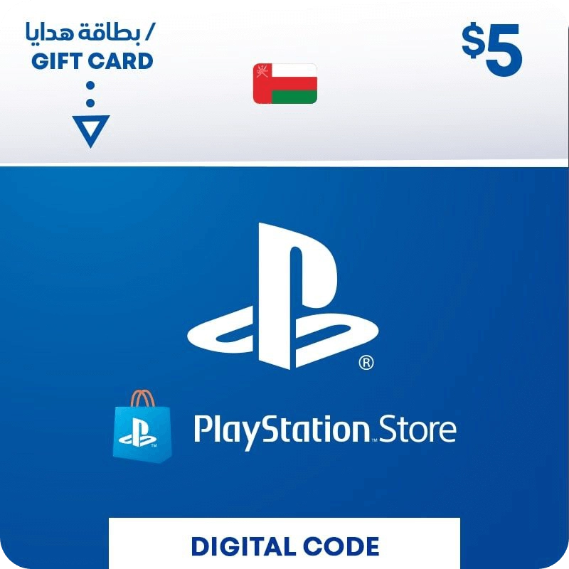 Oman PSN Wallet Top-up 5 USD  for sale in Egypt from Games2Egypt