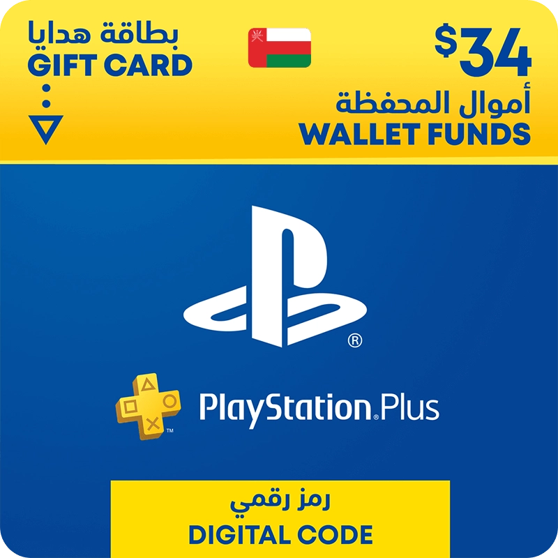 PSN Gift Card  - Oman (OMN) - 34$   for sale in Egypt from Games2Egypt