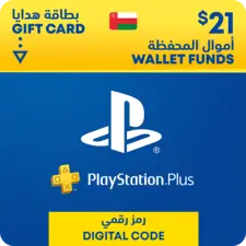 PSN Gift Card  - Oman (OMN) - 21$  (39636)