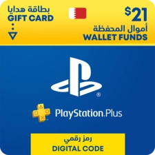 PSN Gift Card - Bahrain (BH) - 21$ -  for sale in Egypt from Games2Egypt