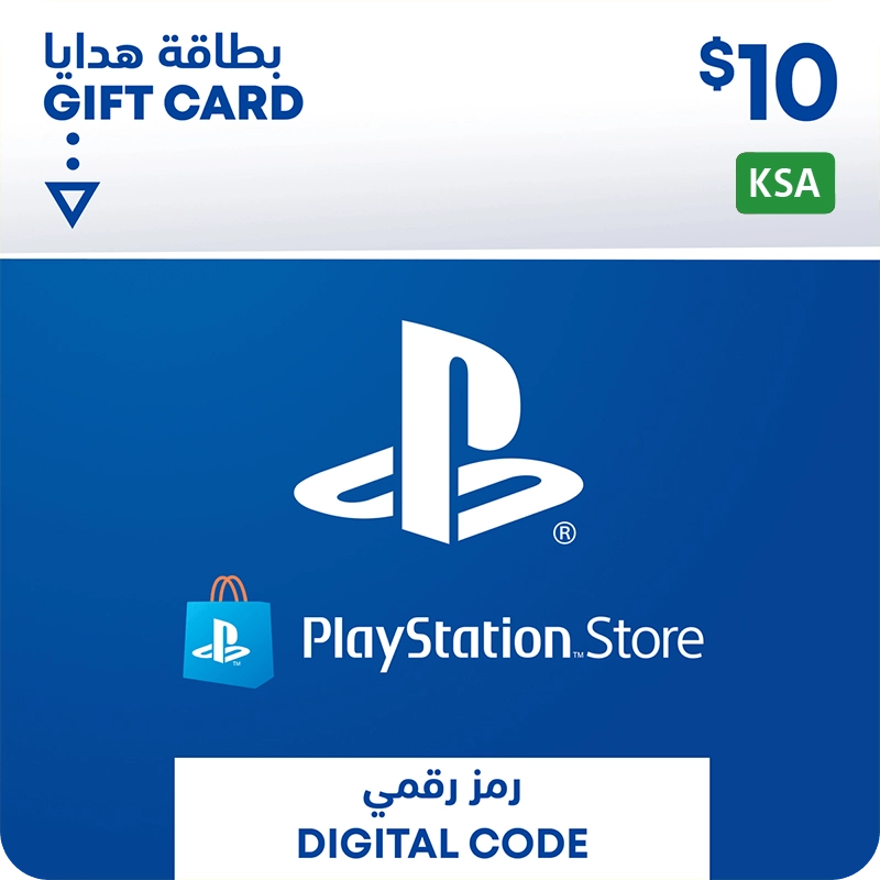 KSA PSN Wallet Top-up 10 USD  for sale in Egypt from Games2Egypt