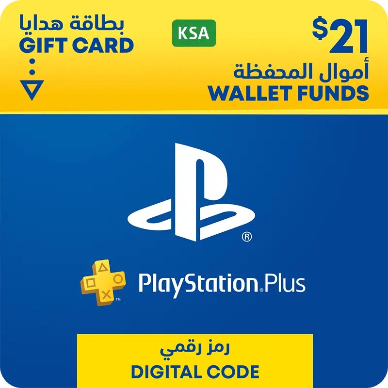 PSN Gift Card  - KSA - 21$   for sale in Egypt from Games2Egypt