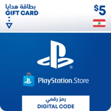 Lebanon PSN Wallet Top-up 5 USD -  for sale in Egypt from Games2Egypt