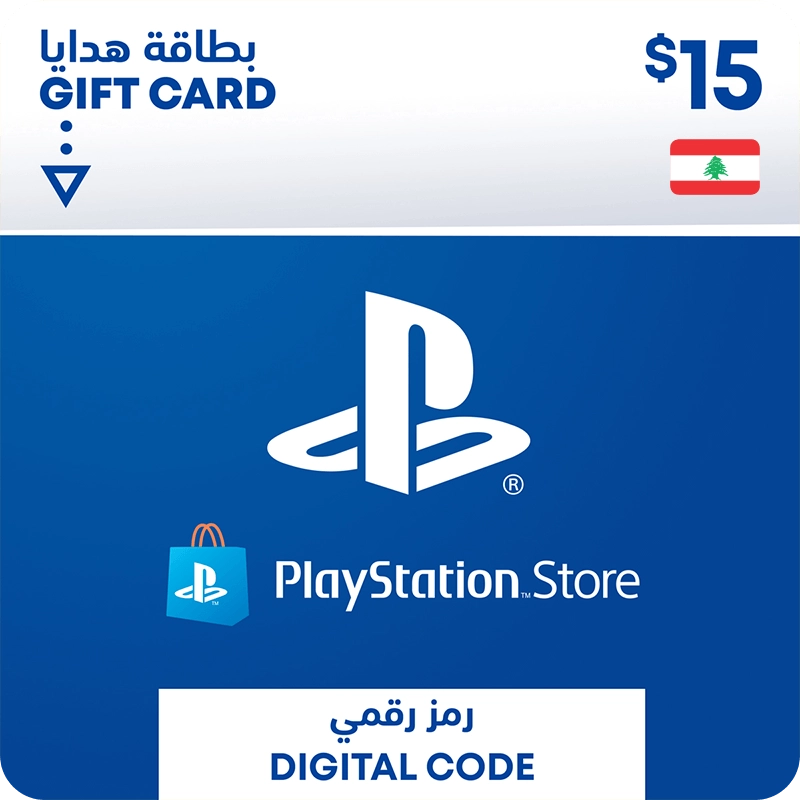 Lebanon PSN Wallet Top-up 15 USD  for sale in Egypt from Games2Egypt