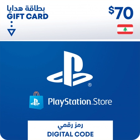 Lebanon PSN Wallet Top-up 70 USD  for sale in Egypt from Games2Egypt