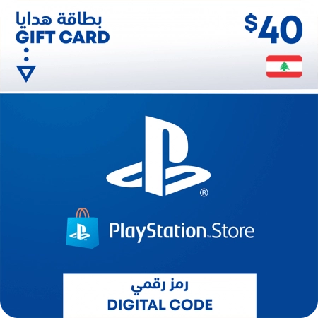 Lebanon PSN Wallet Top-up 40 USD  for sale in Egypt from Games2Egypt