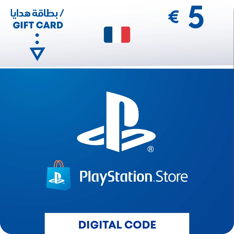 PSN €5 Card France  for sale in Egypt from Games2Egypt