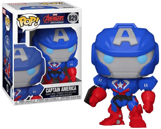 Funko Pop! Marvel: Marvel Mech - Captain America (829)  for sale in Egypt from Games2Egypt