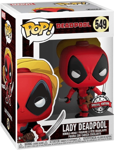 Funko Pop! Marvel: 80th Lady Deadpool (549)  for sale in Egypt from Games2Egypt