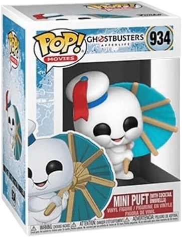 Funko Pop! Movies: Ghostbusters Afterlife - Mini Puft with Cocktail Umbrella (934)  for sale in Egypt from Games2Egypt