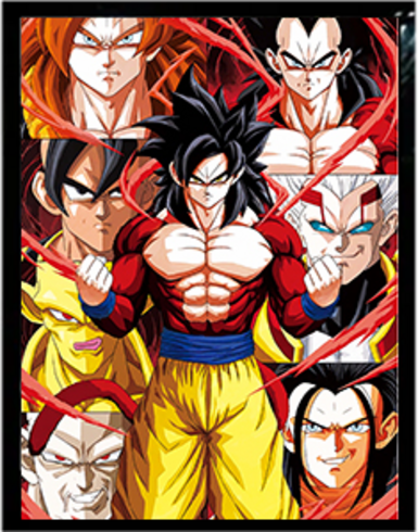 Dragon Ball Super Goku (A128) 3D Poster