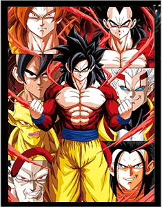 Dragon Ball Super Goku 3D Anime Poster  for sale in Egypt from Games2Egypt