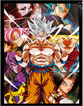Dragon Ball Super Goku (A128) 3D Poster