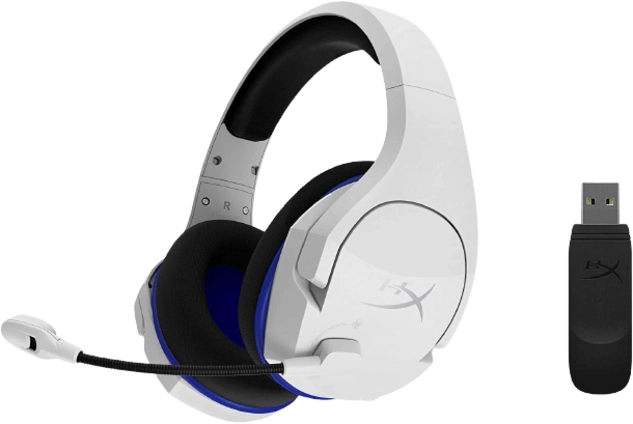 HyperX Wireless Gaming Headphone Cloud Stinger Core for PS & PC - White 