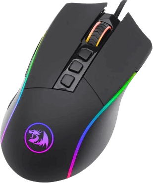 Redragon M721 -Pro Lonewolf 2 RGB Wired Gaming Mouse - 2m  for sale in Egypt from Games2Egypt