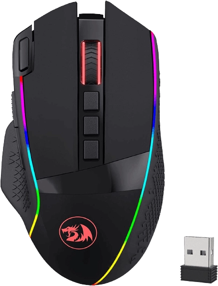 Redragon M991 Wireless RGB Gaming Mouse - Black  for sale in Egypt from Games2Egypt