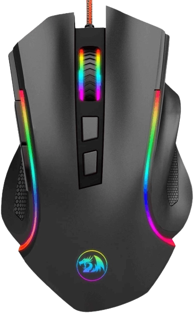 Redragon M607 Griffin RGB Backlit Gaming PC Mouse - Black  for sale in Egypt from Games2Egypt