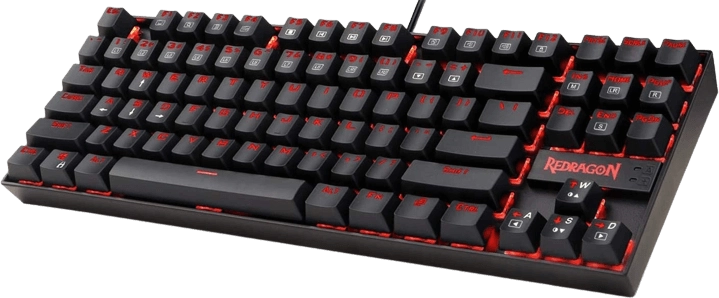 Redragon K552 Kumara Mechanical Gaming Keyboard - Blue Clicky Switches (K552-KB)  for sale in Egypt from Games2Egypt