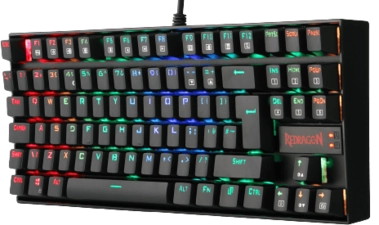 Redragon K552 KUMARA RGB Mechanical Gaming Keyboard with Black Switch  -  for sale in Egypt from Games2Egypt