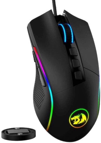 Redragon M721 -Pro Lonewolf 2 RGB Wired Gaming Mouse - 2m  for sale in Egypt from Games2Egypt