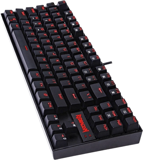 Redragon K552 Kumara Mechanical Gaming Keyboard - Blue Clicky Switches (K552-KB)  for sale in Egypt from Games2Egypt