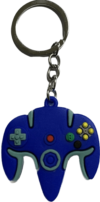 Keychain \ Medal of N64 Controller - Blue  for sale in Egypt from Games2Egypt