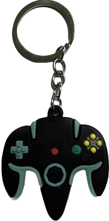 Keychain \ Medal of N64 Controller - Black  for sale in Egypt from Games2Egypt