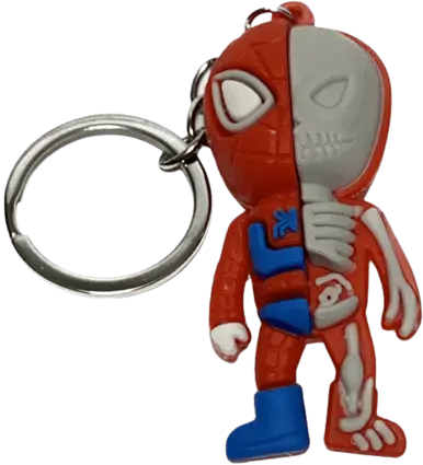 Keychain \ Medal of Spiderman|Skeleton