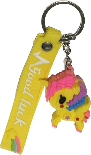 Keychain \ Medal of Unicorn (Yellow - White -  Blue)  for sale in Egypt from Games2Egypt