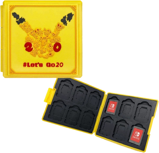 Hori Premium Game Card Case for Nintendo Switch - Pikacho of Pokemon Let's Go 20  for sale in Egypt from Games2Egypt