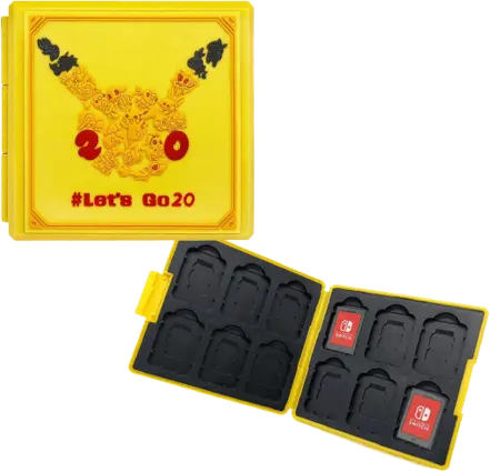 Hori Premium Game Card Case for Nintendo Switch - Pikacho of Pokemon Let's Go 20