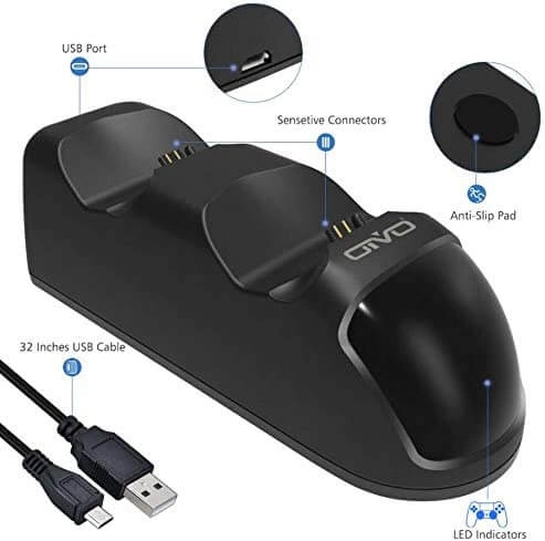 OIVO Fast Dual Charging Dock Station for PS4 Controller  for sale in Egypt from Games2Egypt