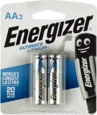 Energizer 2 AA Lithium Batteries (1.5V) -  for sale in Egypt from Games2Egypt