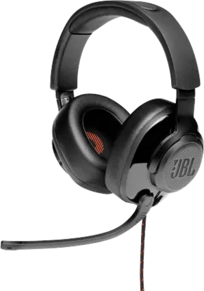 JBL Quantum 200 | Wired Gaming Headphone - Black