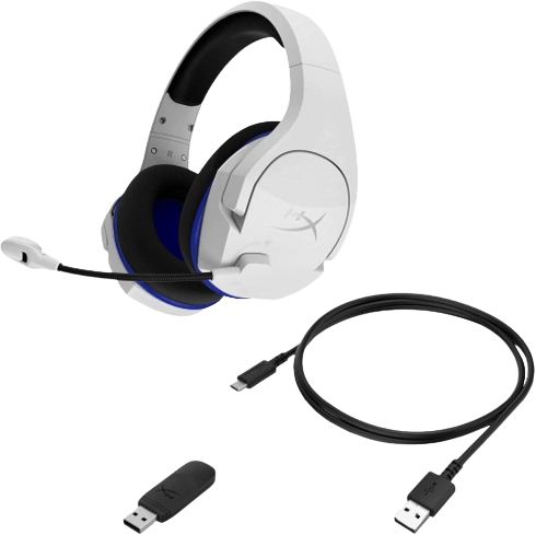 HyperX Wireless Gaming Headphone Cloud Stinger Core for PS & PC - White   for sale in Egypt from Games2Egypt