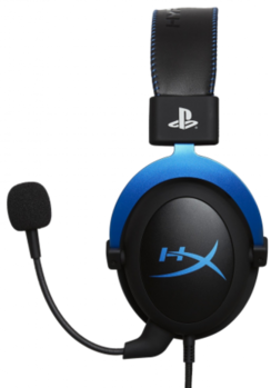 HyperX Cloud Gaming wired Headset-Blue for PS4 & PS5