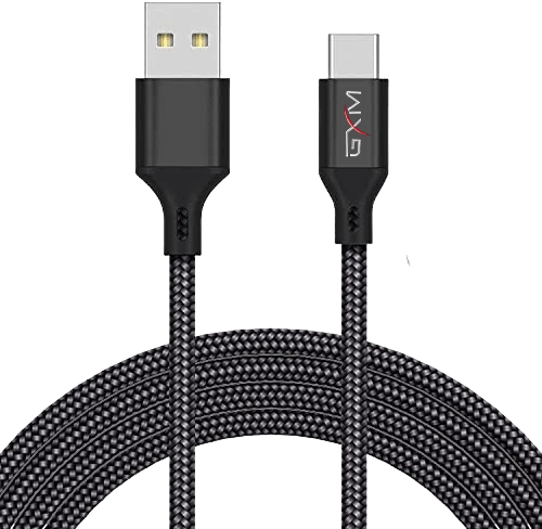 GXM Braided Charging Cable USB to Type C for PS5 Controller  for sale in Egypt from Games2Egypt