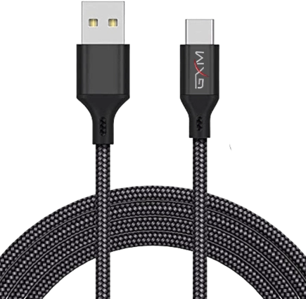 GXM Braided Charging Cable USB to Type C for PS5 Controller