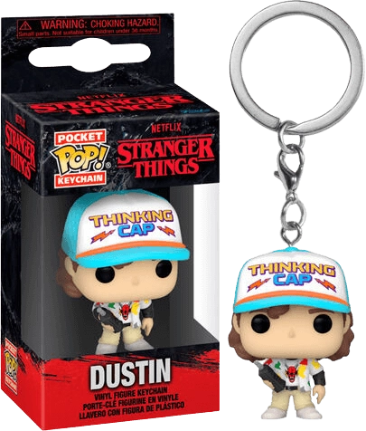 Pocket Funko Pop Keychain! Stranger Things - Dustin   for sale in Egypt from Games2Egypt