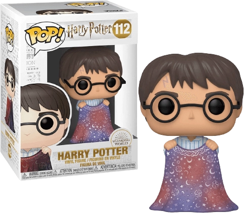 Funko Pop! Harry Potter: Harry with Invisibility Cloak (112)  for sale in Egypt from Games2Egypt