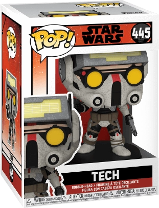 Funko Pop! Star Wars: Bad Batch - Tech (445)  for sale in Egypt from Games2Egypt