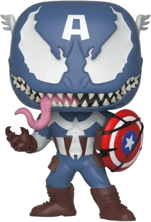 Funko Pop! Marvel: Venom - Venom Captain America (364)  for sale in Egypt from Games2Egypt