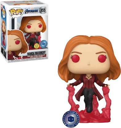 Funko Pop! Marvel: Endgame Wanda Scarlet Witch MAXIMOFF (Glow Eyes in Dark) (855)  for sale in Egypt from Games2Egypt