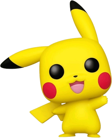 Funko Pop! Pokemon: Pikachu Pokedex Waving (Flocked)   for sale in Egypt from Games2Egypt