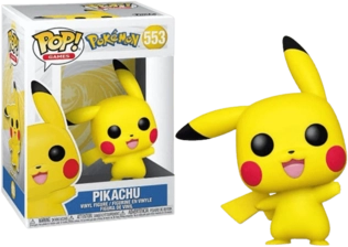 Funko Pop! Pokemon: Pikachu Pokedex Waving (Flocked)   for sale in Egypt from Games2Egypt