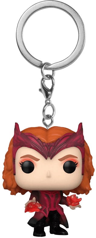 Pocket Funko Pop Keychain! Movies: Doctor Strange - Scarlet Witch (Wanda Maximoff)  for sale in Egypt from Games2Egypt