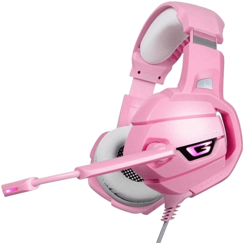 Onikuma K5 Wired Gaming Headphone - Pink  for sale in Egypt from Games2Egypt