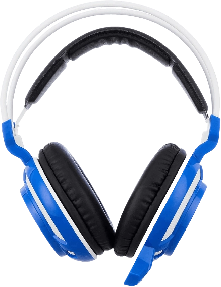 Sades SA21 Wired Gaming Headset - White and Blue  for sale in Egypt from Games2Egypt