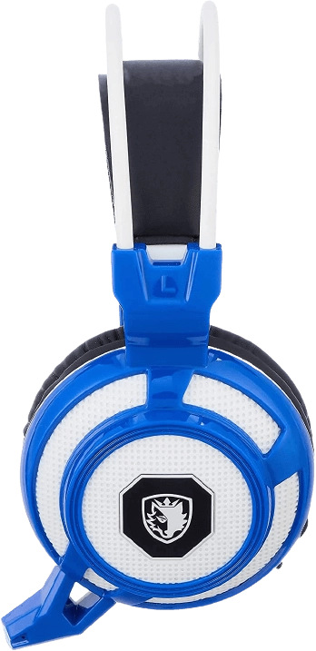 Sades SA21 Wired Gaming Headset - White and Blue  for sale in Egypt from Games2Egypt